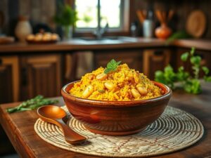 Arroz com Pequi à Moda da Casa