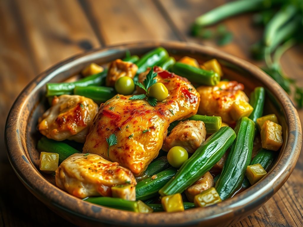 Frango com Quiabo: Uma Delícia da Cozinha Brasileira