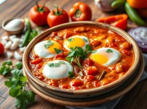 Shakshuka Brasileira com Ovos e Especiarias
