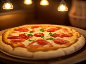 Pizza Napolitana Energizante com Toque Americano